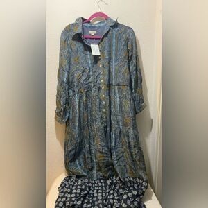 Guadalupe Designs Meryl Dress Women  paisley size L